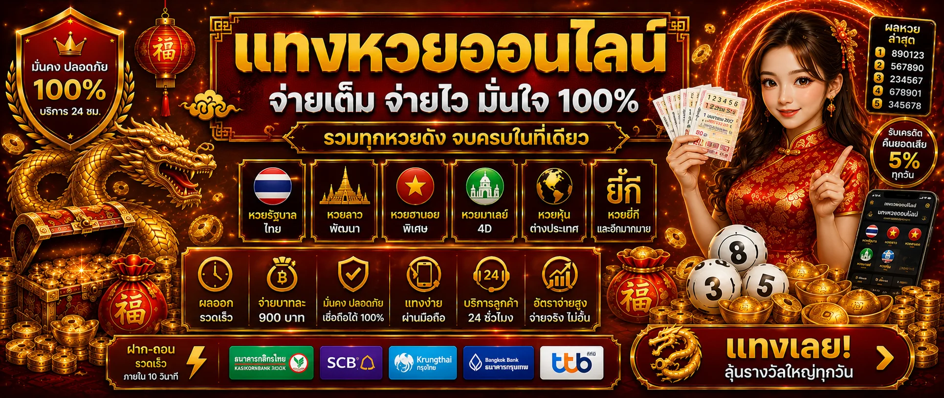 หวยออนไลน์ GGZ88 ซื้อหวยทุกสำนักจ่ายเต็มอัตรา